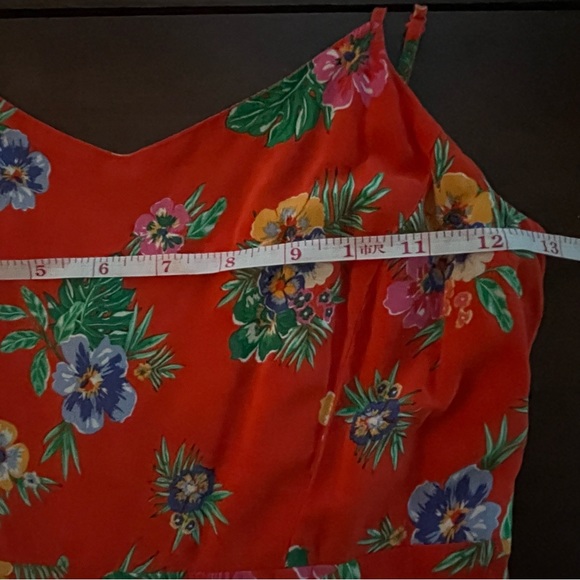 Old Navy Tropical Midi Dress / Excellent Condition / Size L ❤️🌺 - Picture 7 of 7